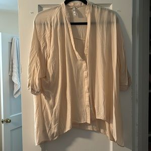 Oversized Zara trf shirt